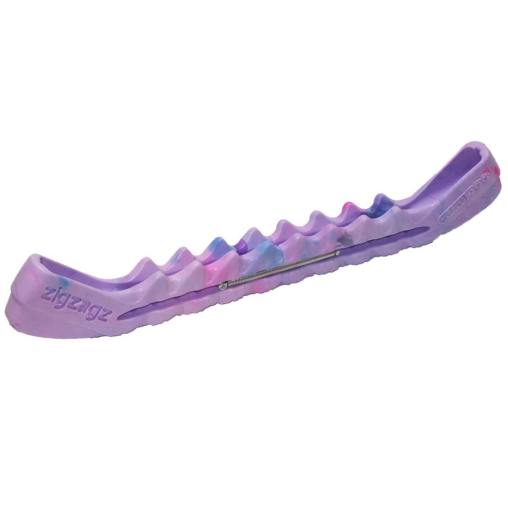 Guardog Skate Guard for Figure Ice Skates - ZigZagz Swirlz Berry (Buy 2 for 1 Pair)