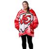 FOCO Kansas City Chiefs NFL Reversible Team Color Camo Hoodeez view 3