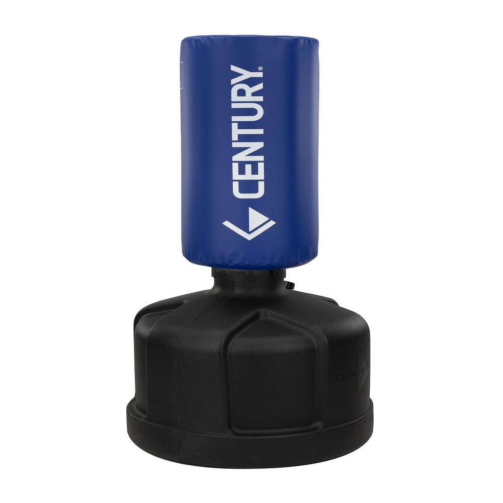 Century Original Wavemaster | Blue Freestanding Punching Bag with Base | Boxing Training Equipment | Punching Bag Stand Adult | Freestanding Kickboxing and MMA Trainer | Adjustable Height 47" to 68"