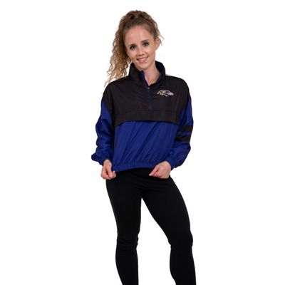 FOCO Baltimore Ravens NFL Winning Play Windbreaker - Womens - XL