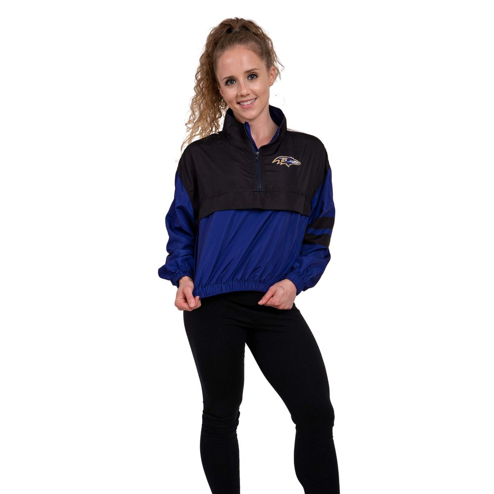 FOCO Baltimore Ravens NFL Winning Play Windbreaker - Womens - XL
