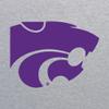 UGP Campus Apparel LS02 - Kansas State Wildcats Primary Logo Womens T-Shirt - Small - Sport Grey view 2
