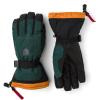 Hestra Unisex Gauntlet Sr. - 5-Finger Glove - Bottle Green/Bottle Green - 11 view 1