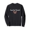 Funny Christmas "Sweet but Twisted" Candy Cane Sweatshirt view 1