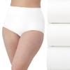 Bali Women's Skimp Skamp Brief Underwear, Full Coverage Brief Panty, No Panty Lines, 3-Pack view 1