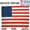 4x6' Arkansas & 4x6' United States Flag Bundle - Durable All Weather Nylon & Reinforced Fly End Stitching - Made in The USA view 2