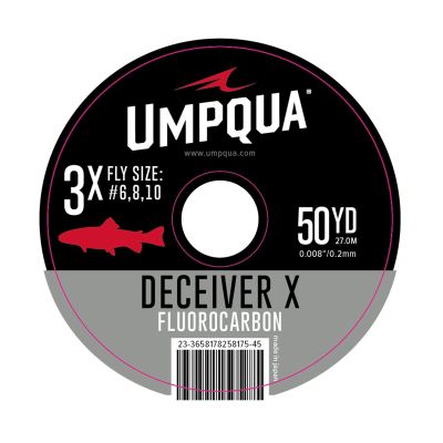 Umpqua Deceiver X Fluorocarbon Tippet 4X 100YDS