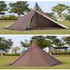 3 Person Tipi Hot Tent 2 Doors Camping Teepee Tent with Stove Jack 7.2FT 4 Season Teepee Tents for Family Team view 3