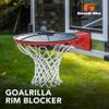 Goalrilla Basketball Goal Rim Blocker Protects Your Hoop with a Lock Out System, Black view 2