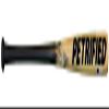 Pinnacle Sports Petrified Series Youth Hickory Wood & Bamboo Baseball Bat Hybrid- Rubberized Grip Handle - 1 Year Warranty view 2