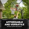 Silverback Standard Breakaway Rim with Nylon Net Compatible with Silverback and Goaliath Portable Basketball Hoops view 3