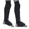 Ultimate - Cloth Shin Instep with Built-in Knee Pad - Karate MMA Boxing Muay Thai Training (Black, Large-XLarge) view 2