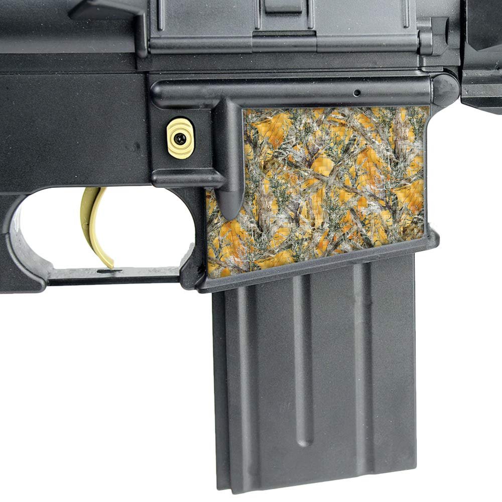 GunWraps Carbon Fiber Skin Compatible with Magwell - Mc2 Blaze | Protective, Durable Textured Carbon Fiber Finish | Easy to Apply, Remove, and Change Styles | Made in The USA