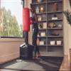 Century Punching Bag, The Original Wavemaster | 28" Striking Surface | Red Training Bag, Freestanding Boxing Bag with Base Stand for Martial Arts, MMA, Training Kickboxing view 4