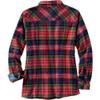 Legendary Whitetails Womens Long Sleeve Plaid Button Up 100% Cotton Flannel Shirt, Holly Berry, XS view 4