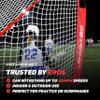 PowerNet Portable Lacrosse Goal, Pop Up 4x4 FT Lacrosse Net, Training Equipment Backstop Goal for Practice or Scrimmages, Bow Style Frame with Rubber Feet, Included Carry Bag view 2