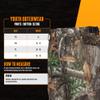 ScentLok Youth Hundo Taktix Pants, Hunting Clothes for Kids (Realtree Edge, Medium) view 3