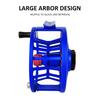 Aventik FLK Fly Fishing Reel Aluminum Trout 3/5, 5/7, 7/9wt Large Arbor Freshwater Fly Reel with Line (Blue 7/9) view 4
