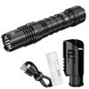 Nitecore P10i 1800 Lumen USB-C Rechargeable Tactical Flashlight, Strobe Ready with LumenTac Organizer view 1