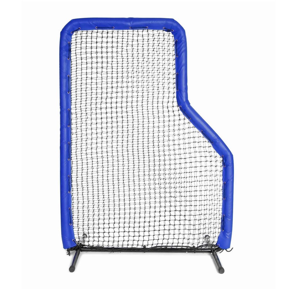 Armor Jr Series Pitching Screen Baseball Net. Best L Screen Pitching Net for Batting Cage and On Field Use. This 7 x 5 Protective Screen is The Perfect Baseball L Screen (Royal)