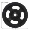 BESPORTBLE 2pcs Bearing Pulley Wheel Cable Machine Wheel Gym Equipment Part Pulley Cable Machine Attachment for Muscle Training Arm Strength Training Diameter 100mm Width 25mm view 2