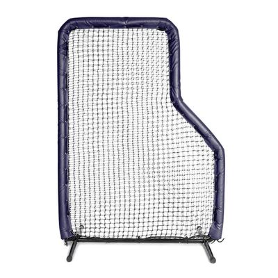 Armor Jr Series Pitching Screen Baseball Net. Best L Screen Pitching Net for Batting Cage and On Field Use. This 7 x 5 Protective Screen is The Perfect Baseball L Screen (Navy)