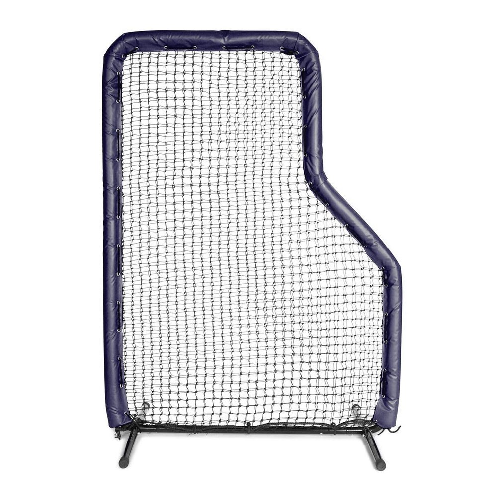 Armor Jr Series Pitching Screen Baseball Net. Best L Screen Pitching Net for Batting Cage and On Field Use. This 7 x 5 Protective Screen is The Perfect Baseball L Screen (Navy)