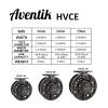 Aventik Z Fly Reel Center Drag System Classic III Graphite Large Arbor Sizes 3/4, 5/6, 7/8 Fly Fishing Reels (5/6 with Extra Spool) view 2