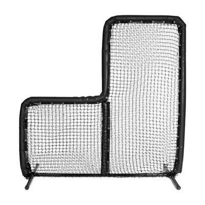 Armor 7X7 Best Baseball L Screen for Batting Cage and On Field Use. 7x7 Protective Baseball L-Screen (Black)
