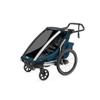 Thule Chariot Cross Multisport Trailer & Stroller, Majolica Blue view 4