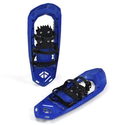 25inch Lightweight All Terrain Snowshoes for Outdoor w/Bag Anti Slip Black