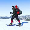 25inch Lightweight All Terrain Snowshoes for Outdoor w/Bag Anti Slip Black view 2