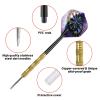 Accmor Metal Tip Darts, Steel Tip Darts, Professional Metal Darts, Darts Metal Tip Set, Metal Darts for Dartboard,18 pcs  view 3