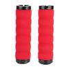 Handlebar Grips with Lock on Handle End for Mountain Grip(red) view 1