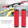 Handlebar Grips with Lock on Handle End for Mountain Grip(red) view 3