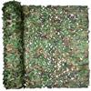 FullLit Camo Netting, Camouflage Netting, Hunting Blind Camo Net, Army Party Decorations, Sunshade Fence Nets, Lightweight, Bulk Roll, Mesh, Great for Camping, Shooting, Photograph, Car Cover, Outdoor view 1