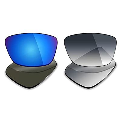 Mryok 2 Pair Polarized Replacement Lenses for Oakley Conductor 6 Sunglass - Options