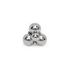 Surgical Steel Anchor Top - Dermal Piercing Jewelry - Dermal Jewelry - Dermal Piercing - Internally Threaded Dermal view 1