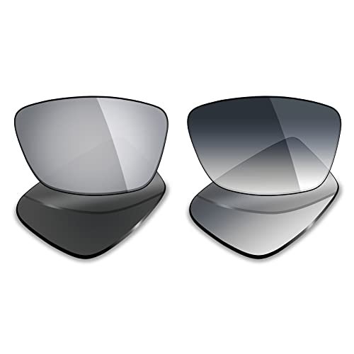 Mryok 2 Pair Polarized Replacement Lenses for Oakley Conductor 6 Sunglass - Options
