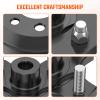 CLUBRALLY Heavy Duty Split Brake Drum/Hub, EZGO TXT Brake Drum with Nuts Kit, Fits 1982-Up EZGO TXT Electric Golf Carts, OEM#19186-G1, 19862-G1, 615604 (2 PCS) view 2