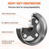 CLUBRALLY Heavy Duty Split Brake Drum/Hub, EZGO TXT Brake Drum with Nuts Kit, Fits 1982-Up EZGO TXT Electric Golf Carts, OEM#19186-G1, 19862-G1, 615604 (2 PCS) view 3