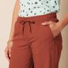 Amazon Essentials Women's Plus Size Linen Blend Drawstring Wide Leg Pant, Terracotta, 4X view 4