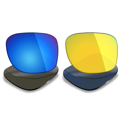 Mryok 2 Pair Polarized Replacement Lenses for Oakley Holbrook Metal Sunglass - Options