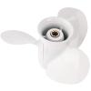 MiBarco 9 1/4x11-J OEM Aluminum Alloy Boat Propeller for Yamaha 9.9HP 15HP Outboard Motor 63V-45943-10-00 63V-45943-00-EL 9.25x11 8 Spline Tooth view 1
