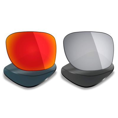 Mryok 2 Pair Polarized Replacement Lenses for Oakley Holbrook Metal Sunglass - Options