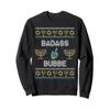 BADASS BUBBE Ugly Hanukkah Sweater Chanukkah Jewish Hannukah Sweatshirt view 1