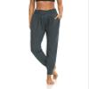 DIBAOLONG Womens Yoga Sweatpants Comfy Lounge Pajama Pants Loose Harem Workout Joggers Pants with Pockets Deep Gray S view 1