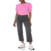 Amazon Essentials Women's Regular-Fit Puff Short-Sleeve Crewneck T-Shirt, Bright Pink, Small view 4