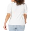 Amazon Essentials Women's Regular-Fit Puff Short-Sleeve Crewneck T-Shirt, Bright White, Large view 2