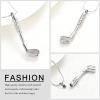 constantlife Cremation Golf Clubs Jewelry for Ashes Urn Necklace Keepsake 316L Stainless Steel Memorial Pendant (Silver) view 3